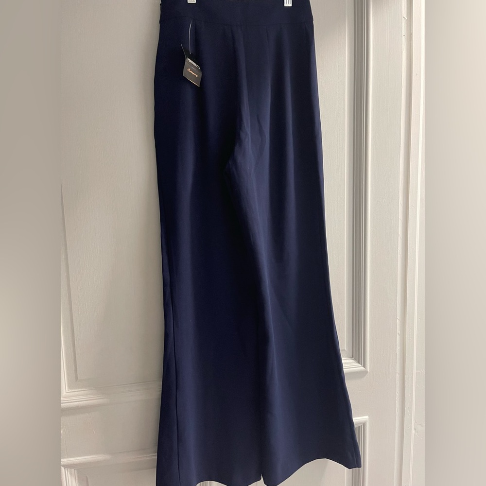 Brand New Forever 21 Navy Blue Flare Pants